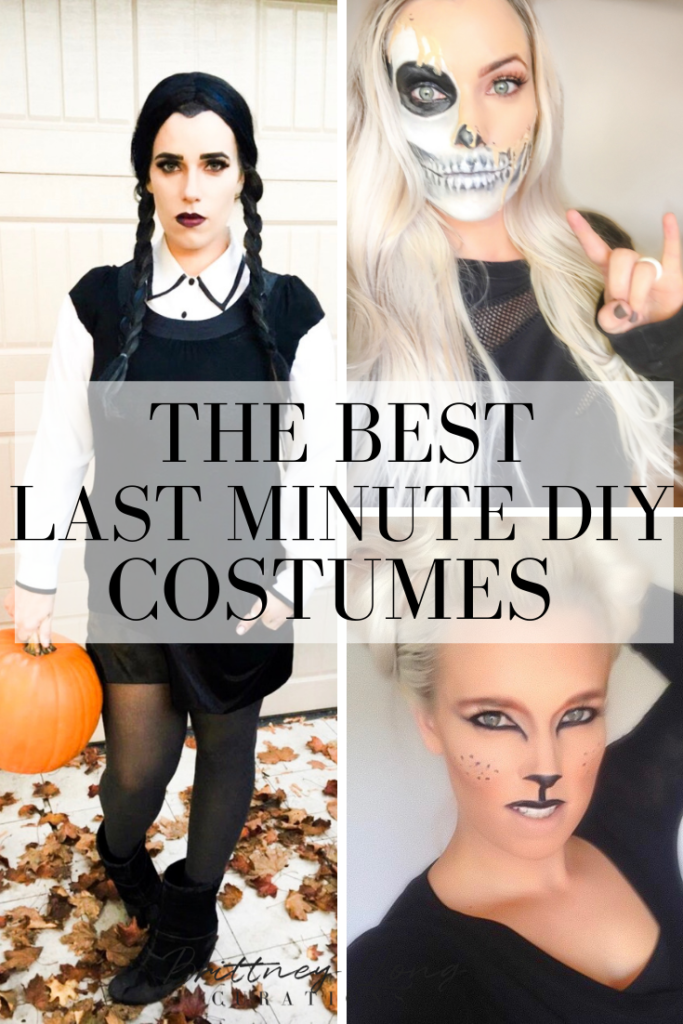 The best last minute DIY costume ideas for Moms and Women. How to. Easy DIY Costume for women and moms using just your makeup.