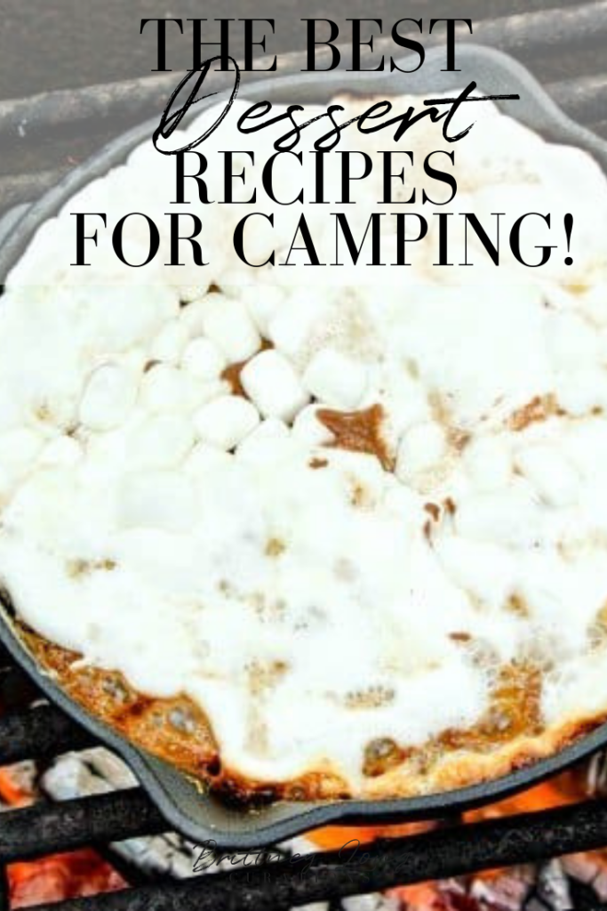 The Best Dessert recipes for camping